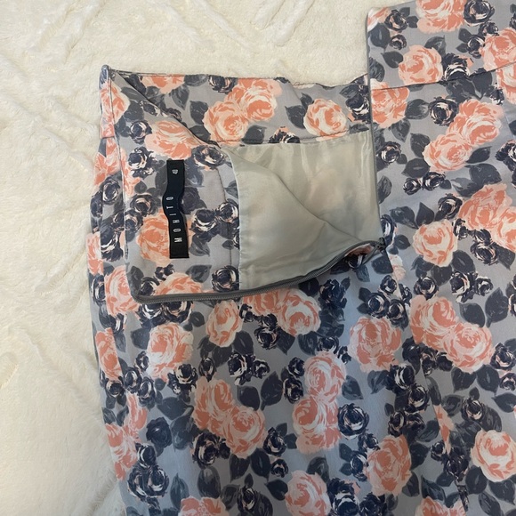 Mini skirt - floral print - Mohito - Picture 4 of 5